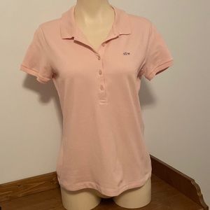 Lacoste Polo Shirt Pink Size 40
